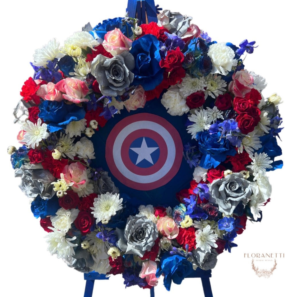 Forever Character Fan Wreath